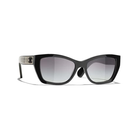 chanel butterfly fall sunglasses|Chanel butterfly sunglasses with chain.